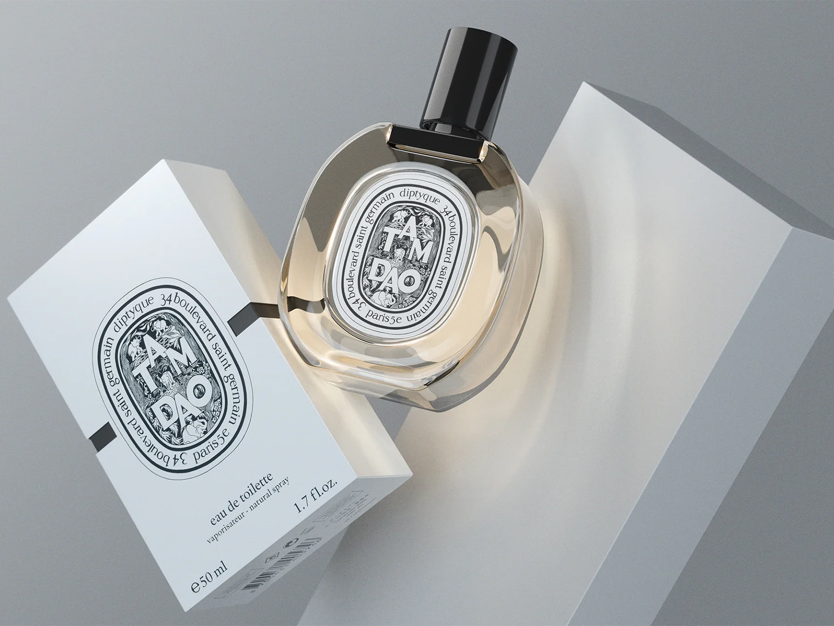 Longevity of Diptyque Tam Dao perfume bottle