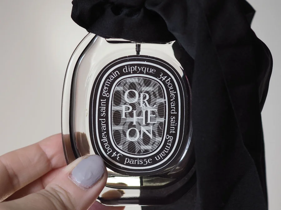 Selection of retail options for purchasing Diptyque Orphéon perfume, including online and in-store availability